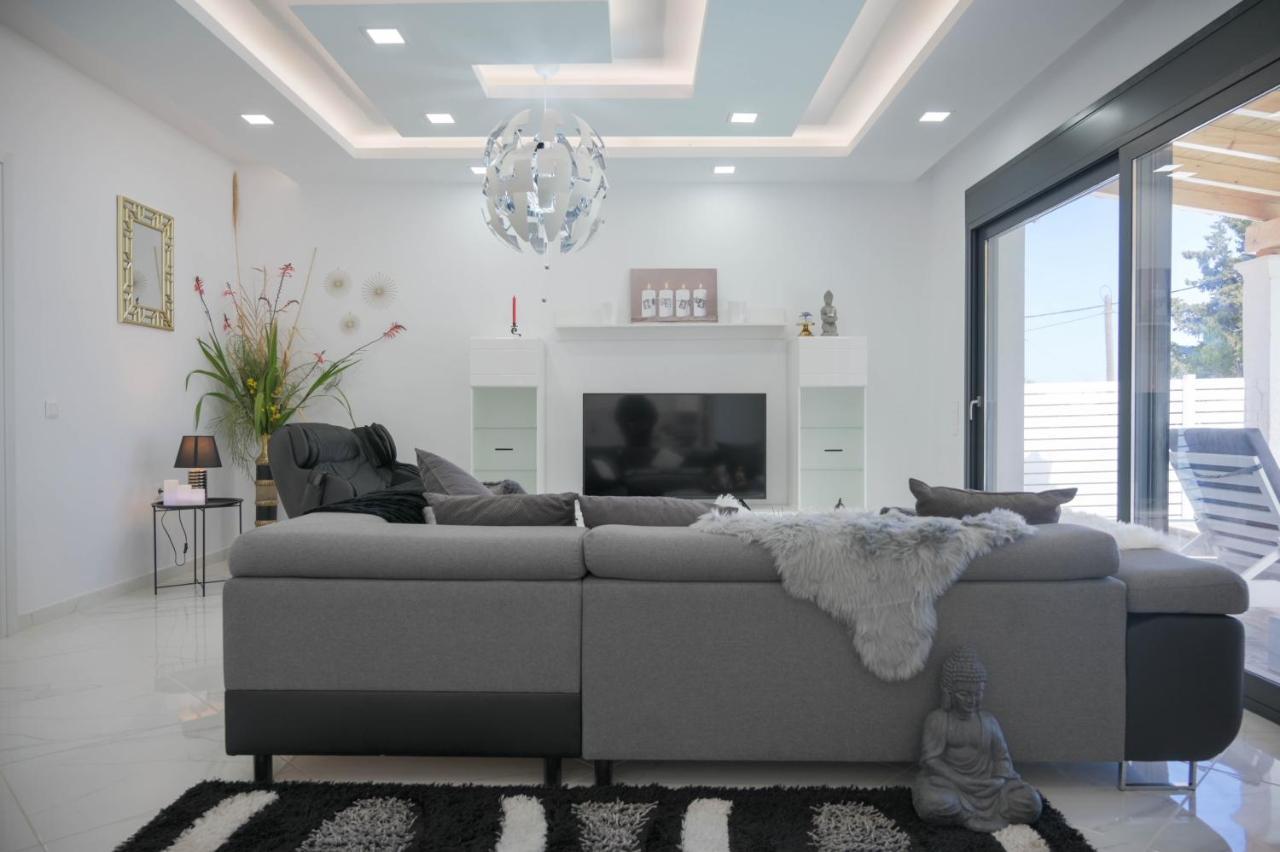 Diamond Luxury Villa Corfu Kato Spilaion Exterior foto